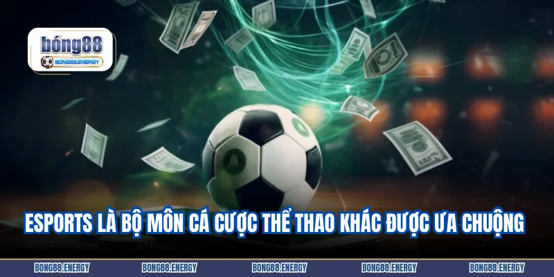 Esports là bộ môn cá cược thể thao khác được ưa chuộng nhất