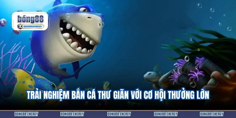 Trải nghiệm bắn cá thư giãn với cơ hội thưởng lớn